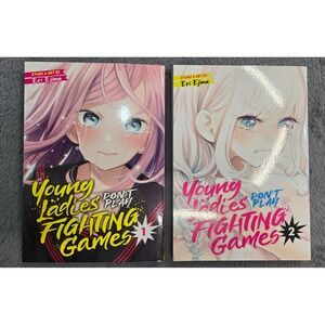 Young Ladies Don't Play Fighting Games Manga Vol 1-2 Eri Ejima Seven Seas Set